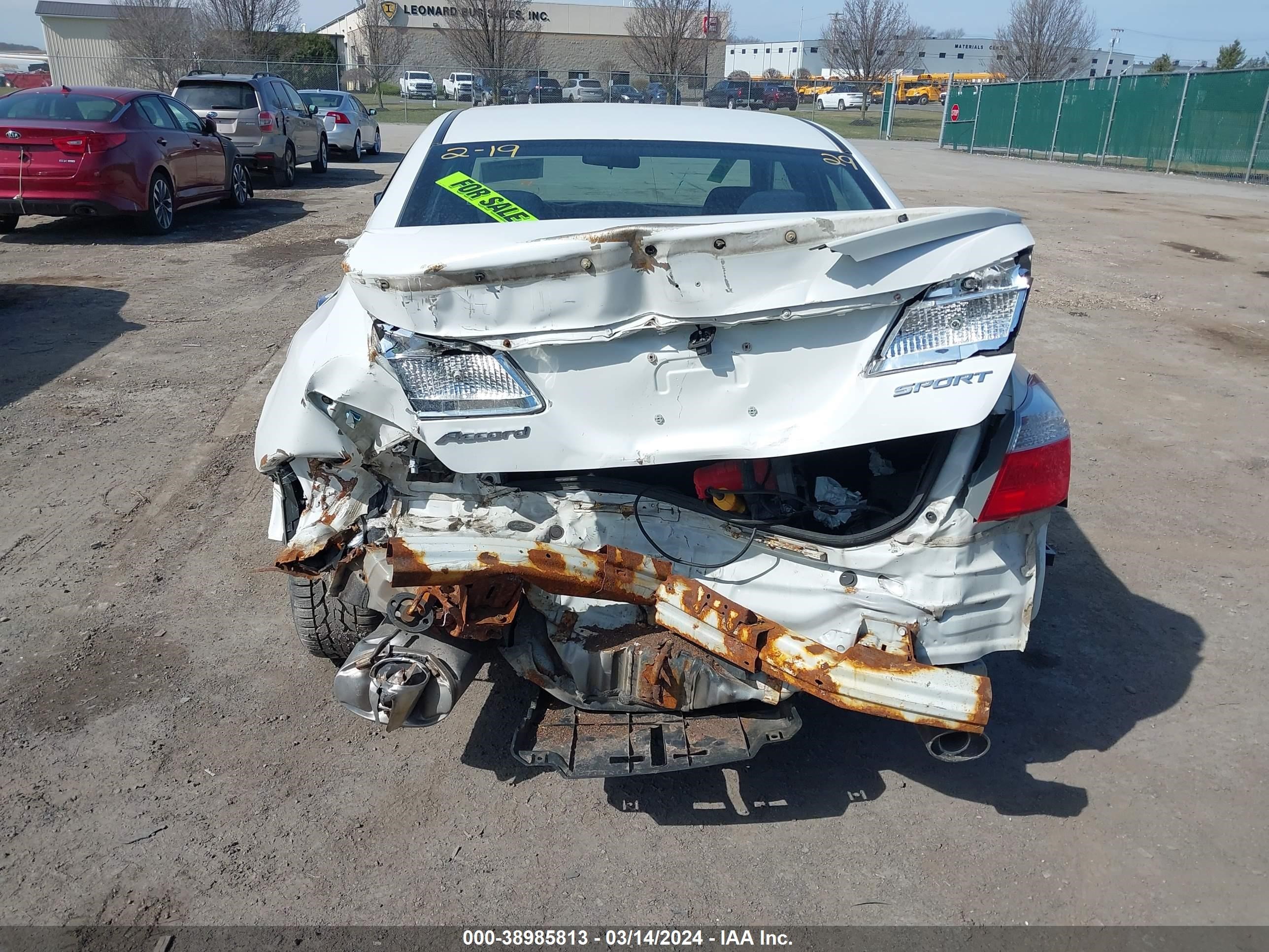 Photo 16 VIN: 1HGCR2F54FA264957 - HONDA ACCORD 