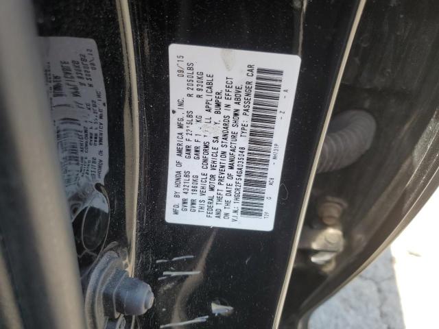 Photo 12 VIN: 1HGCR2F54GA035048 - HONDA ACCORD SPO 