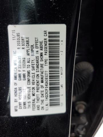 Photo 12 VIN: 1HGCR2F54GA065277 - HONDA ACCORD SPO 