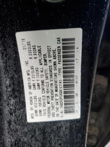 Photo 11 VIN: 1HGCR2F54GA107141 - HONDA ACCORD 