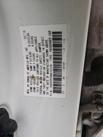 Photo 11 VIN: 1HGCR2F54GA147378 - HONDA ACCORD SPO 