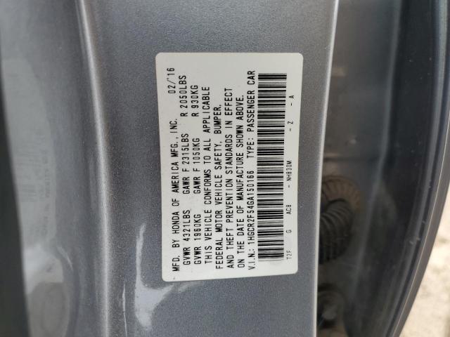 Photo 12 VIN: 1HGCR2F54GA150166 - HONDA ACCORD SPO 