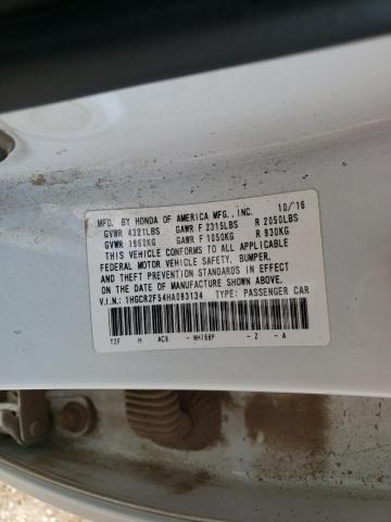 Photo 11 VIN: 1HGCR2F54HA083134 - HONDA ACCORD SPO 