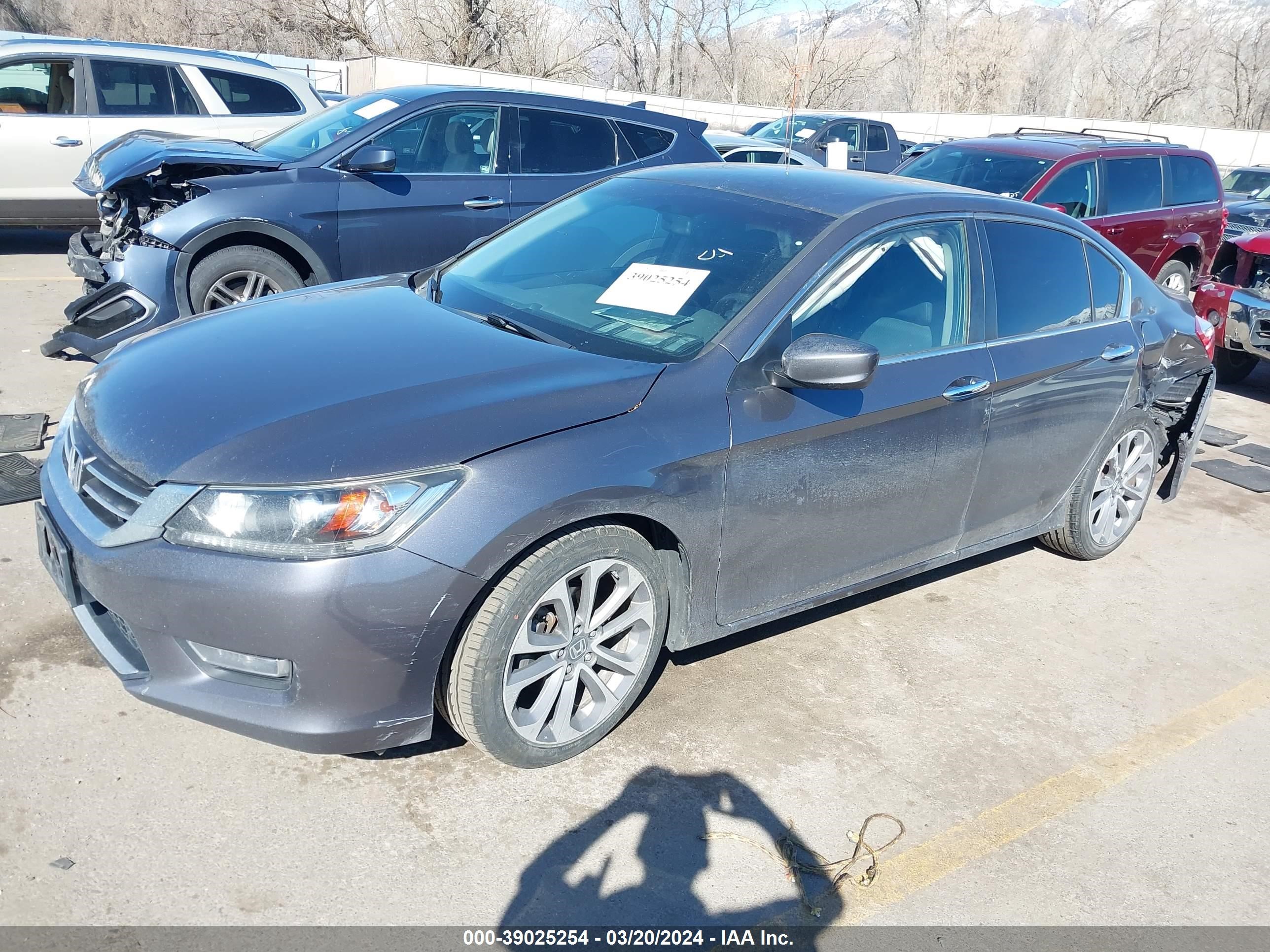 Photo 1 VIN: 1HGCR2F55DA014186 - HONDA ACCORD 