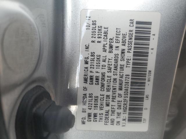 Photo 11 VIN: 1HGCR2F55DA038729 - HONDA ACCORD 