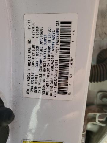 Photo 12 VIN: 1HGCR2F55DA105975 - HONDA ACCORD SPO 