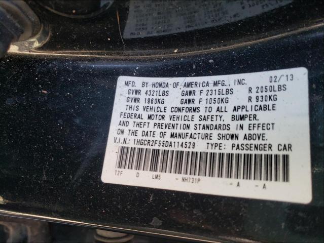 Photo 9 VIN: 1HGCR2F55DA114529 - HONDA ACCORD SPO 