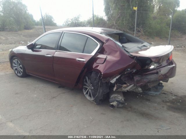 Photo 2 VIN: 1HGCR2F55DA222083 - HONDA ACCORD SDN 