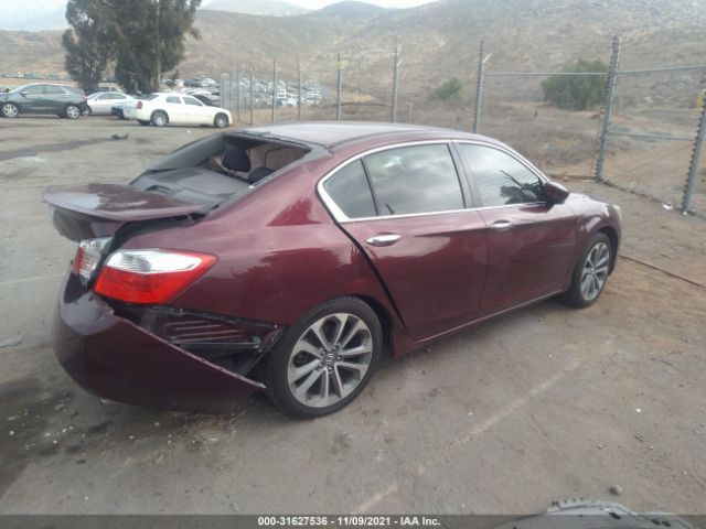 Photo 3 VIN: 1HGCR2F55DA222083 - HONDA ACCORD SDN 