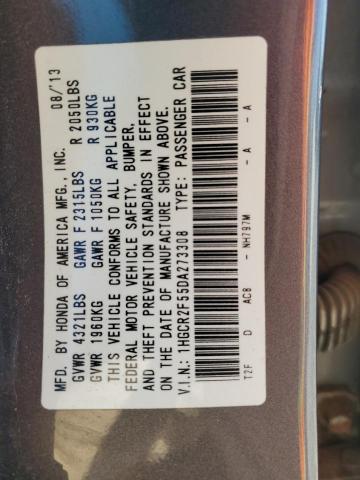 Photo 11 VIN: 1HGCR2F55DA273308 - HONDA ACCORD SPO 