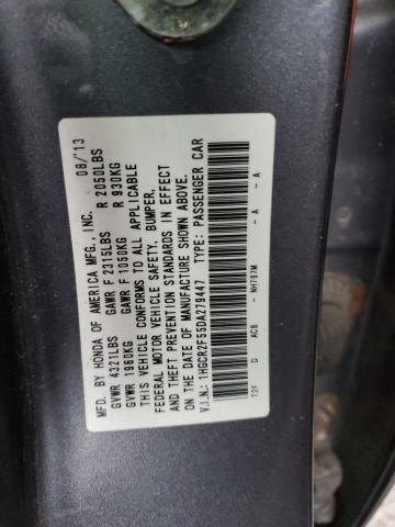 Photo 11 VIN: 1HGCR2F55DA279447 - HONDA ACCORD 