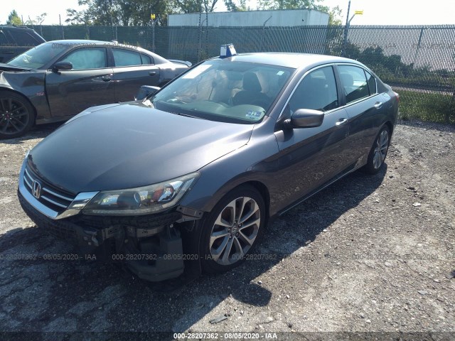 Photo 1 VIN: 1HGCR2F55EA008504 - HONDA ACCORD SEDAN 