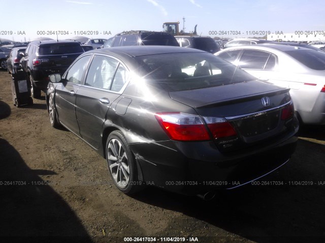 Photo 2 VIN: 1HGCR2F55EA031720 - HONDA ACCORD SEDAN 