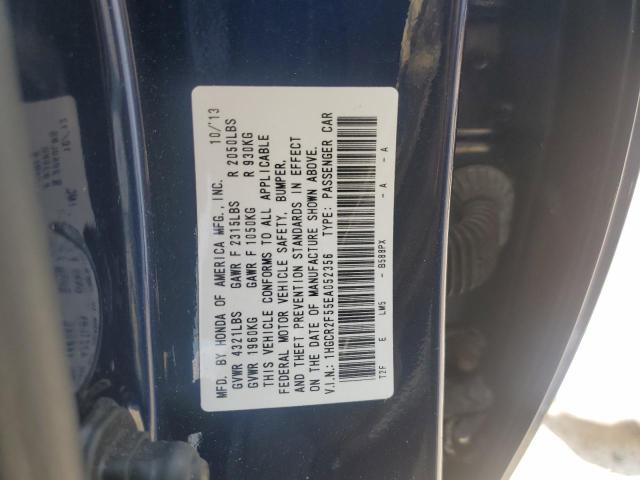 Photo 12 VIN: 1HGCR2F55EA052356 - HONDA ACCORD 