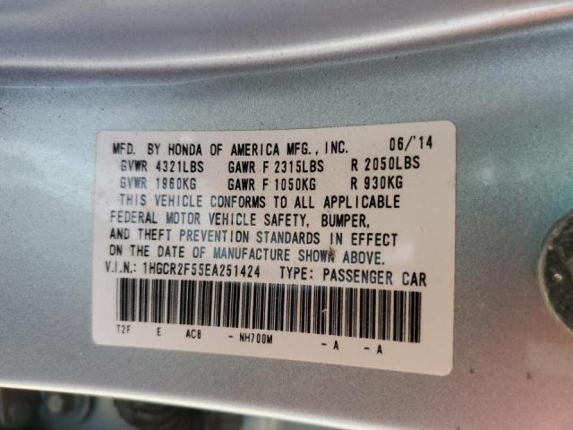 Photo 11 VIN: 1HGCR2F55EA251424 - HONDA ACCORD SPO 