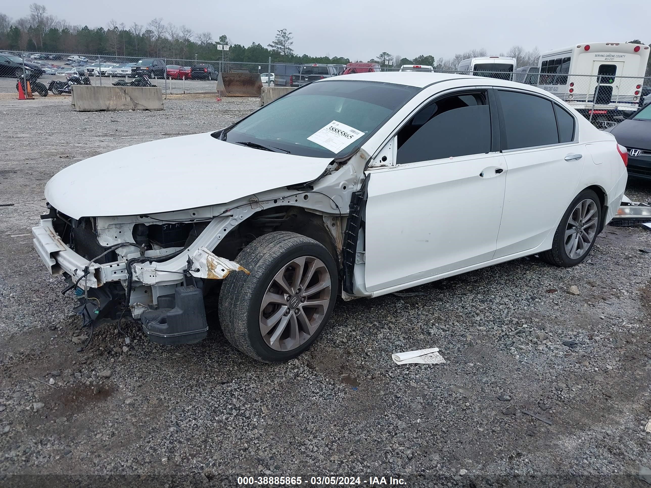 Photo 1 VIN: 1HGCR2F55FA042735 - HONDA ACCORD 