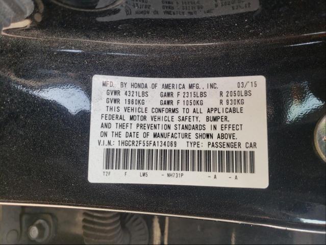 Photo 9 VIN: 1HGCR2F55FA134069 - HONDA ACCORD SPO 