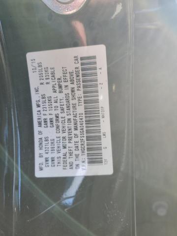 Photo 11 VIN: 1HGCR2F55GA040470 - HONDA ACCORD 