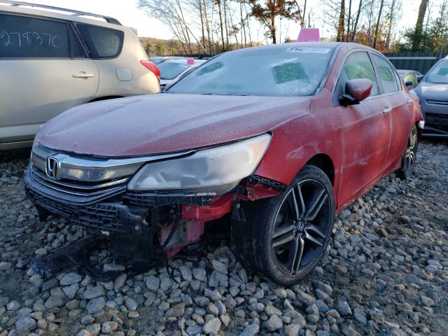 Photo 1 VIN: 1HGCR2F55GA049394 - HONDA ACCORD SPO 