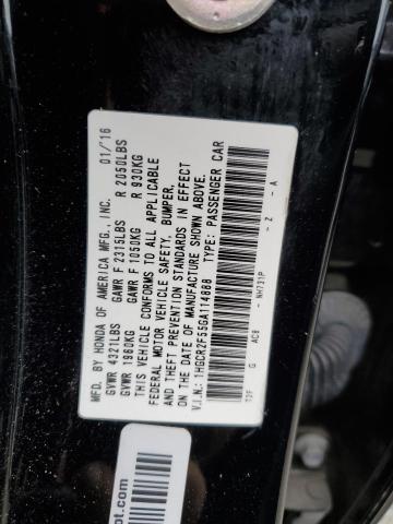 Photo 11 VIN: 1HGCR2F55GA114888 - HONDA ACCORD SPO 