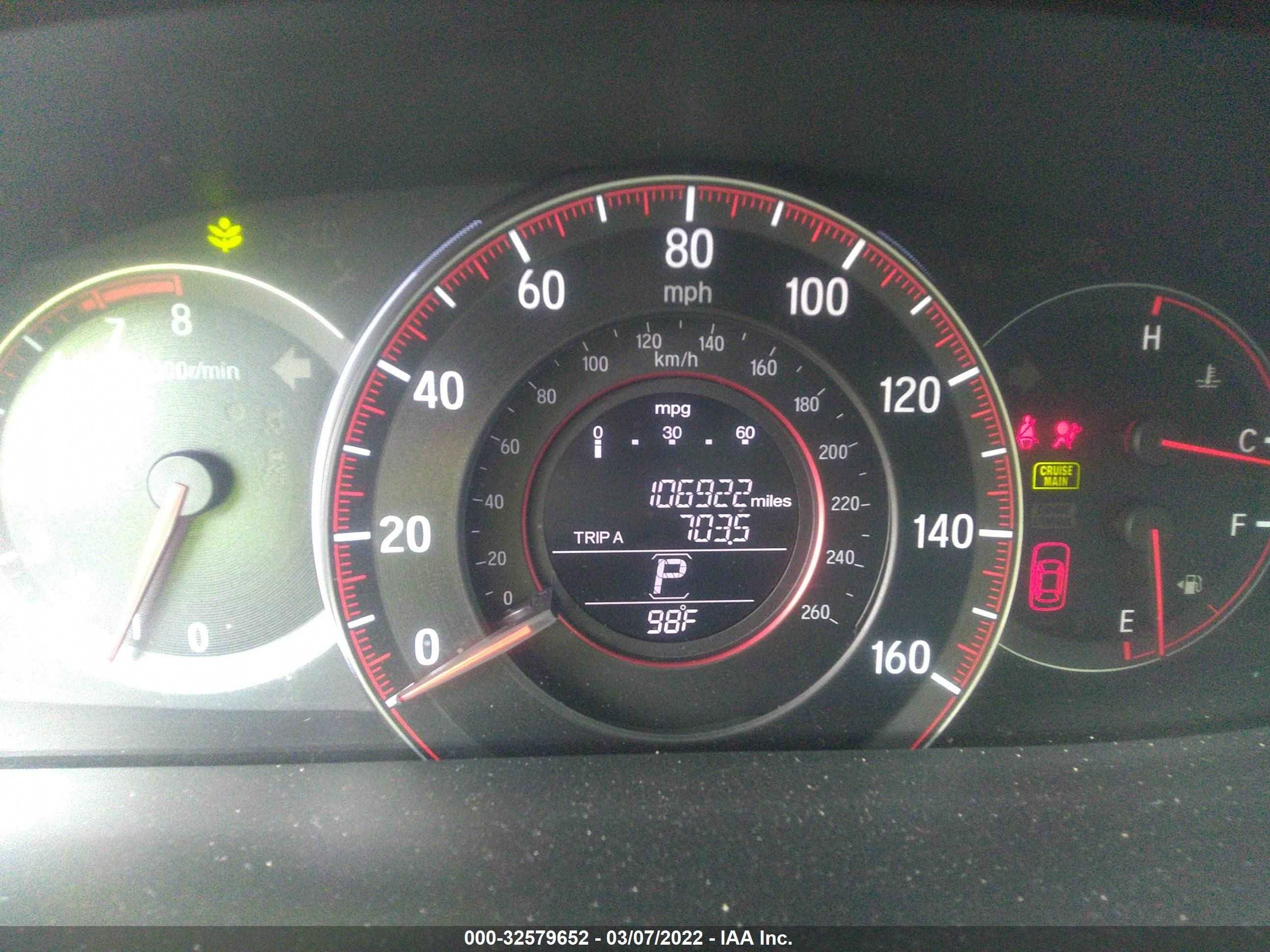 Photo 6 VIN: 1HGCR2F55GA137054 - HONDA ACCORD 