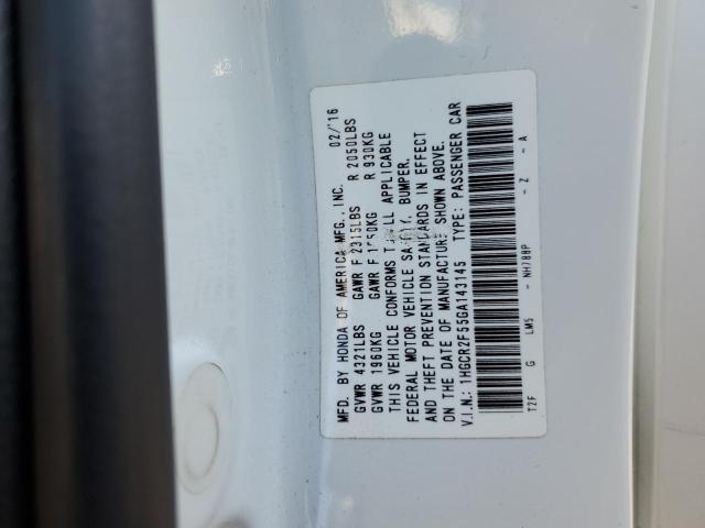 Photo 12 VIN: 1HGCR2F55GA143145 - HONDA ACCORD SPO 