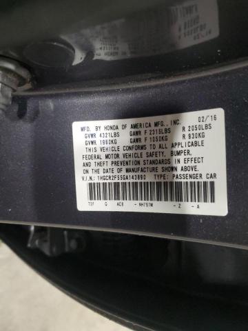 Photo 11 VIN: 1HGCR2F55GA143890 - HONDA ACCORD SPO 