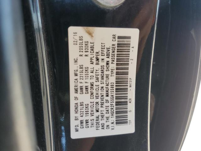 Photo 11 VIN: 1HGCR2F55GA155893 - HONDA ACCORD SPO 