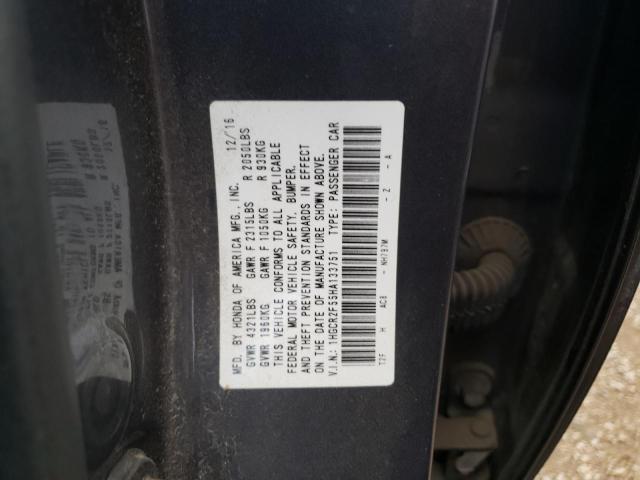 Photo 9 VIN: 1HGCR2F55HA133751 - HONDA ACCORD SPO 