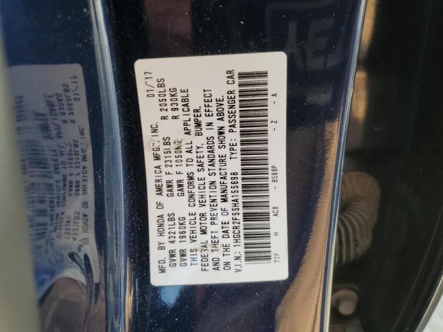 Photo 11 VIN: 1HGCR2F55HA155698 - HONDA ACCORD SPO 