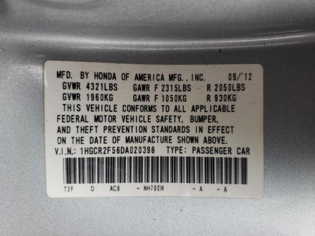 Photo 9 VIN: 1HGCR2F56DA020398 - HONDA ACCORD SPO 