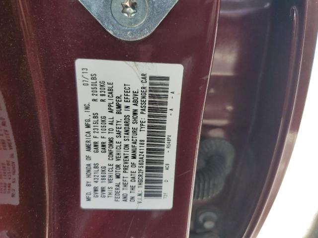 Photo 11 VIN: 1HGCR2F56DA241189 - HONDA ACCORD SPO 