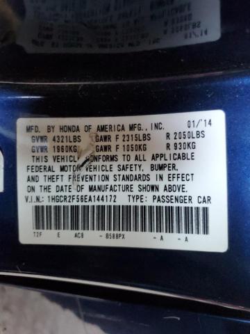 Photo 11 VIN: 1HGCR2F56EA144172 - HONDA ACCORD SPO 