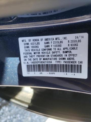 Photo 9 VIN: 1HGCR2F56EA215094 - HONDA ACCORD SPO 