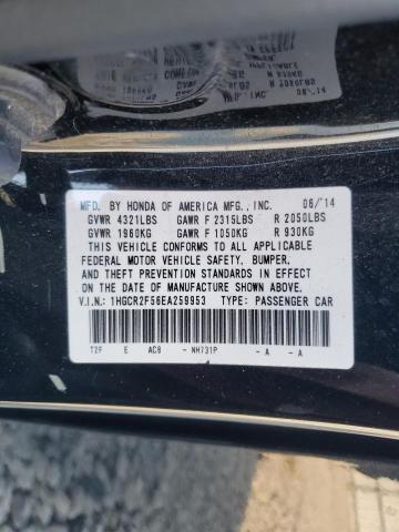 Photo 12 VIN: 1HGCR2F56EA259953 - HONDA ACCORD SPO 