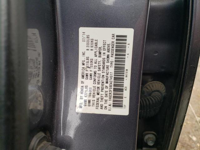 Photo 11 VIN: 1HGCR2F56EA274517 - HONDA ACCORD SPO 