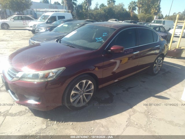 Photo 1 VIN: 1HGCR2F56EA285064 - HONDA ACCORD SEDAN 