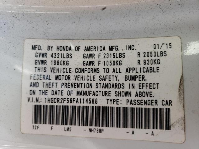 Photo 12 VIN: 1HGCR2F56FA114588 - HONDA ACCORD SPO 