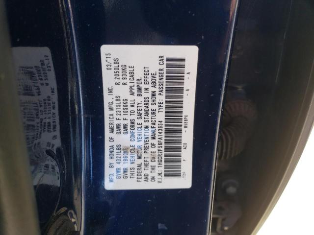 Photo 11 VIN: 1HGCR2F56FA143654 - HONDA ACCORD SPO 