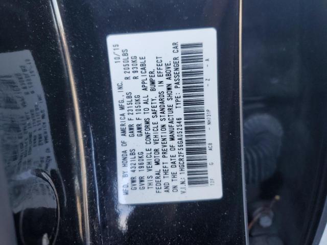 Photo 11 VIN: 1HGCR2F56GA052546 - HONDA ACCORD 