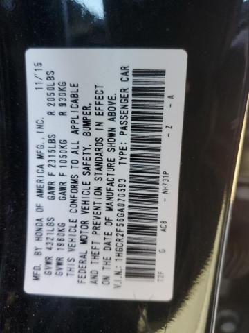 Photo 11 VIN: 1HGCR2F56GA070593 - HONDA ACCORD 