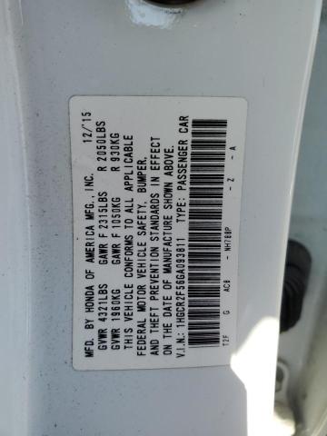 Photo 12 VIN: 1HGCR2F56GA093811 - HONDA ACCORD SPO 