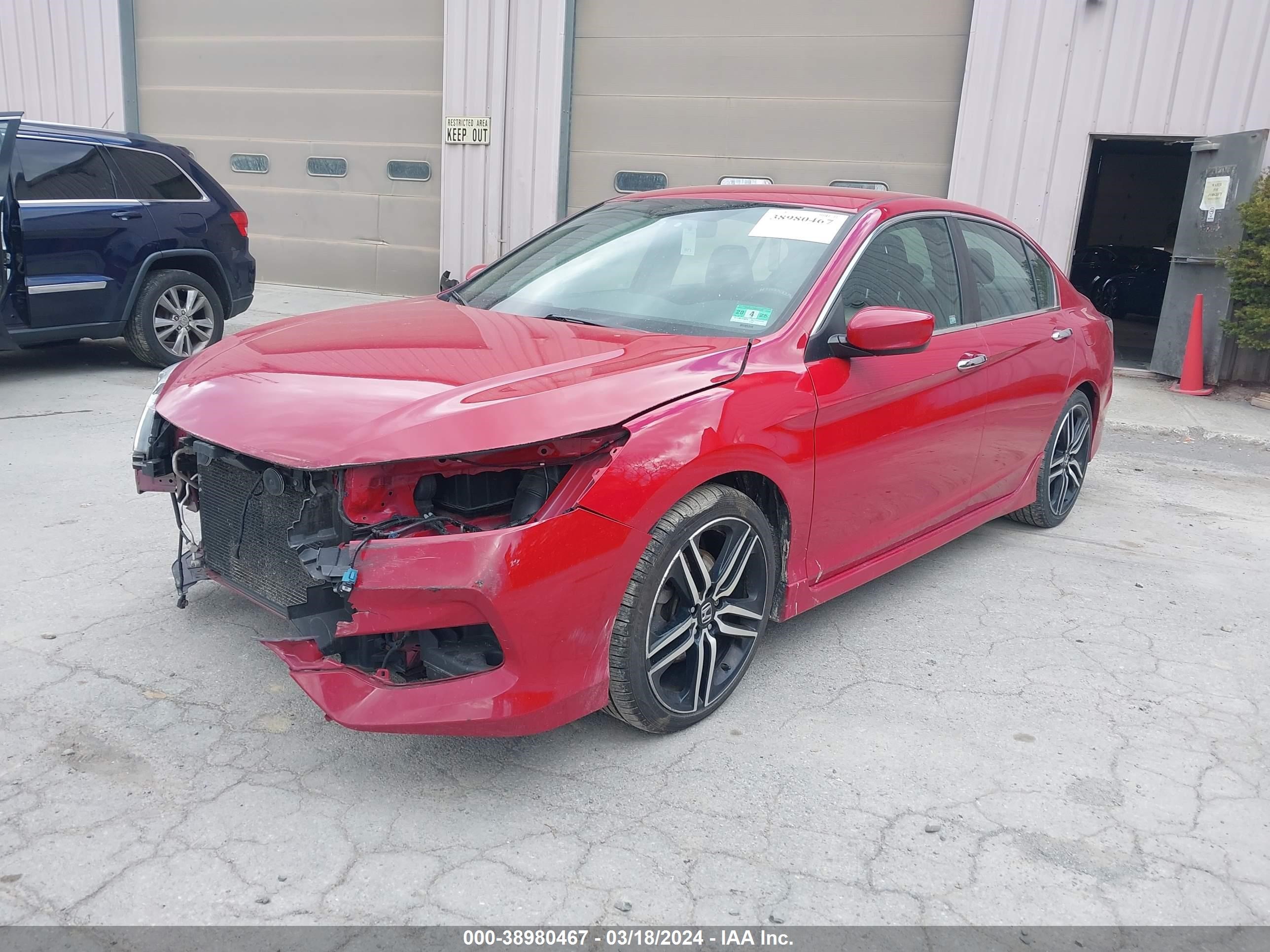 Photo 1 VIN: 1HGCR2F56GA150878 - HONDA ACCORD 