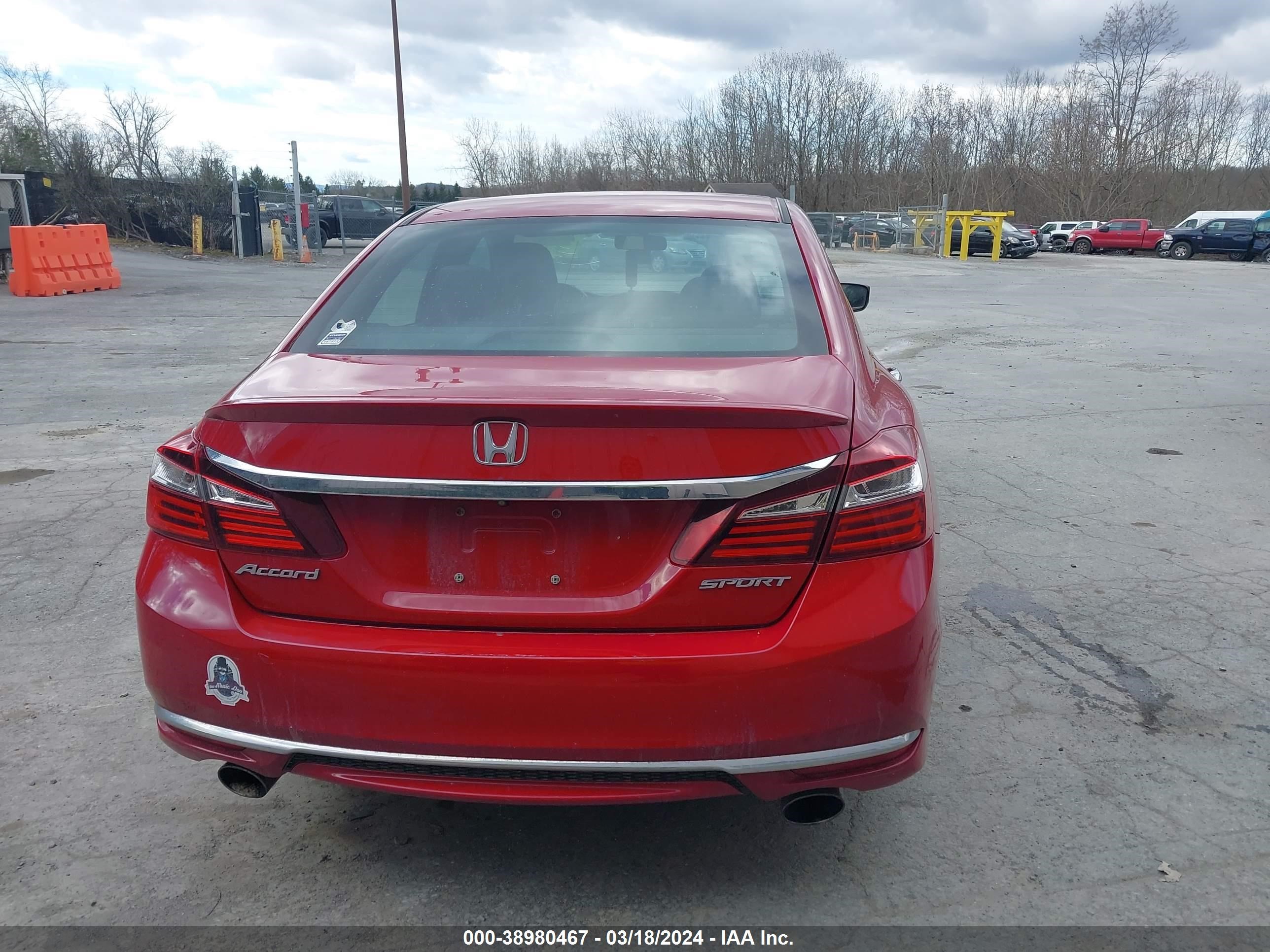 Photo 15 VIN: 1HGCR2F56GA150878 - HONDA ACCORD 