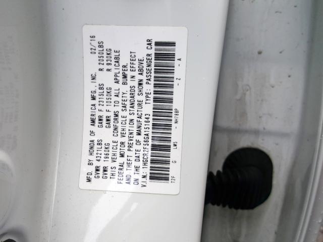 Photo 9 VIN: 1HGCR2F56GA151643 - HONDA ACCORD SPO 