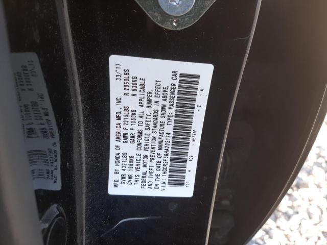 Photo 11 VIN: 1HGCR2F56HA202124 - HONDA ACCORD 