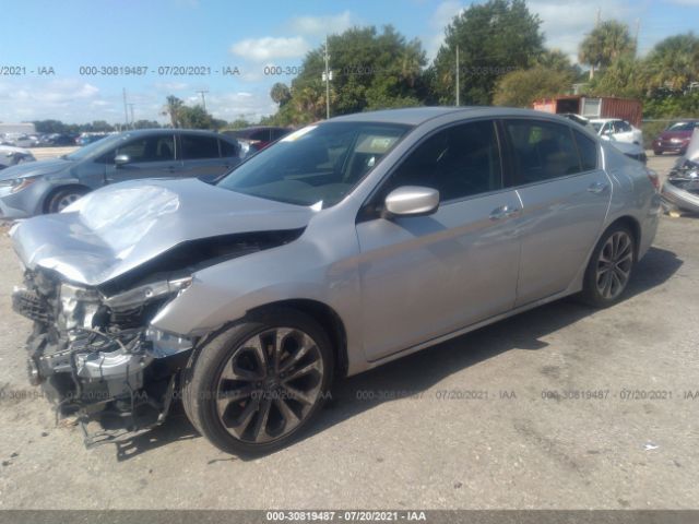 Photo 1 VIN: 1HGCR2F57DA016554 - HONDA ACCORD SDN 