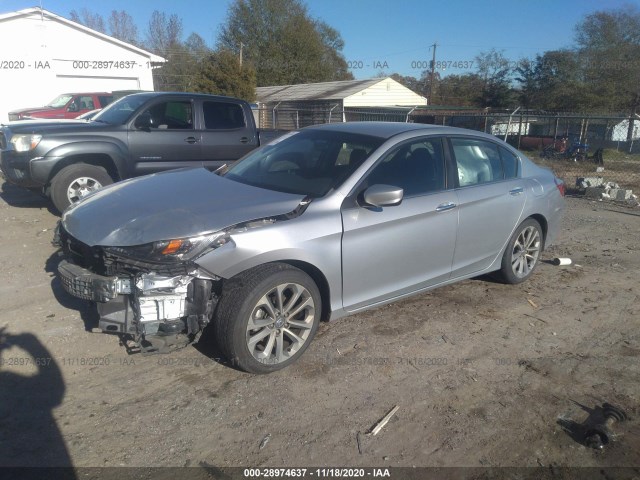 Photo 1 VIN: 1HGCR2F57DA026615 - HONDA ACCORD SDN 