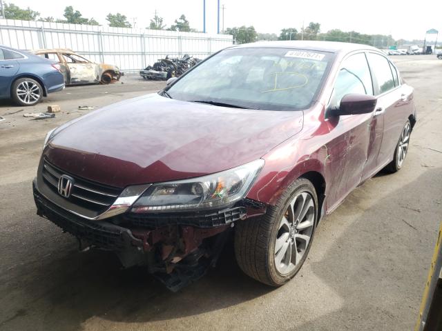 Photo 1 VIN: 1HGCR2F57DA134619 - HONDA ACCORD SPO 