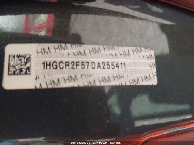 Photo 8 VIN: 1HGCR2F57DA255411 - HONDA ACCORD 